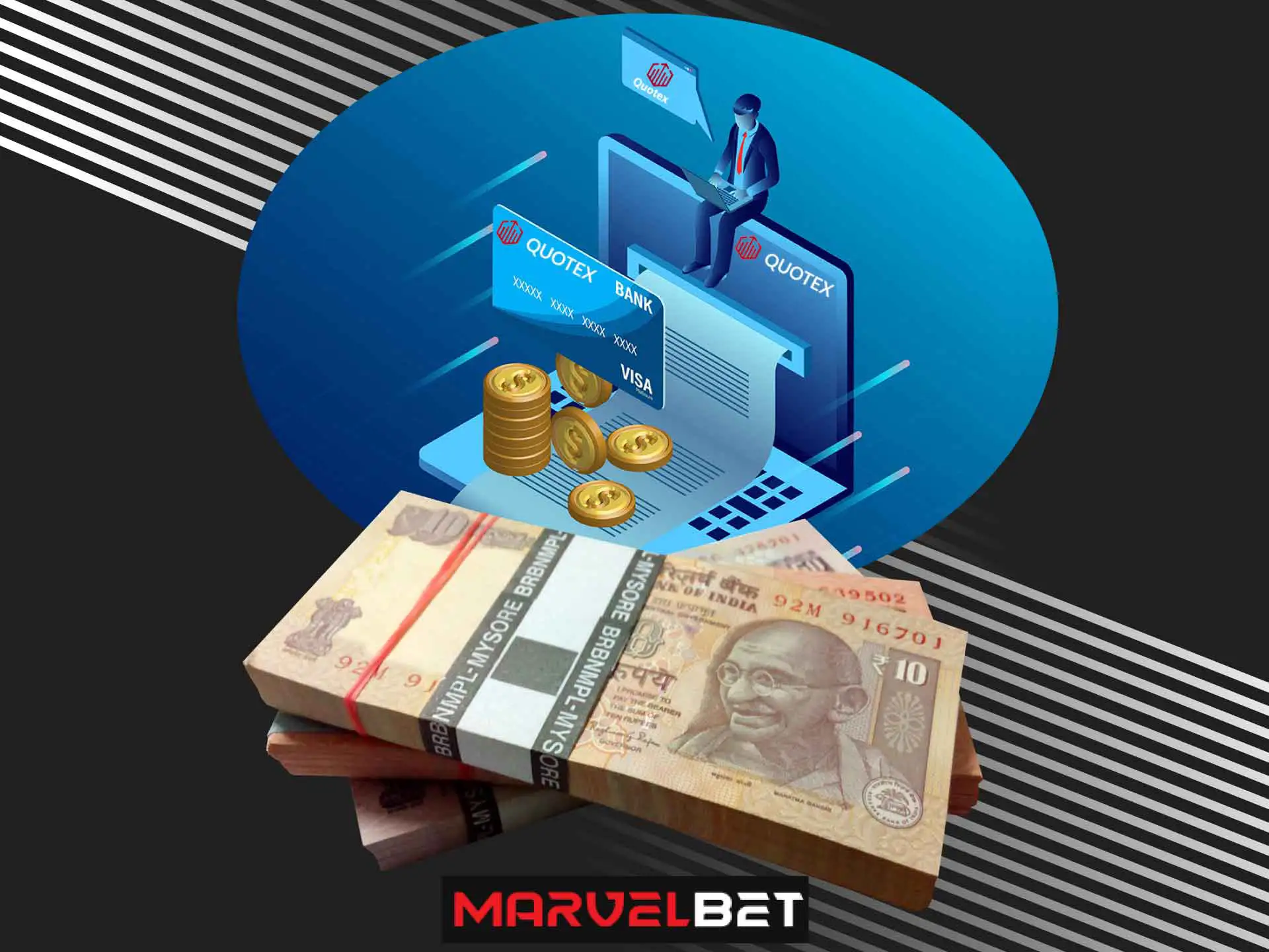 You should be a verified MarvelBet user to withdraw winnings.